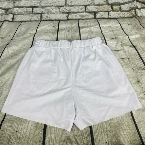 SUVIMUGA White Pocket Drawstring Shorts Medium - Picture 9 of 11